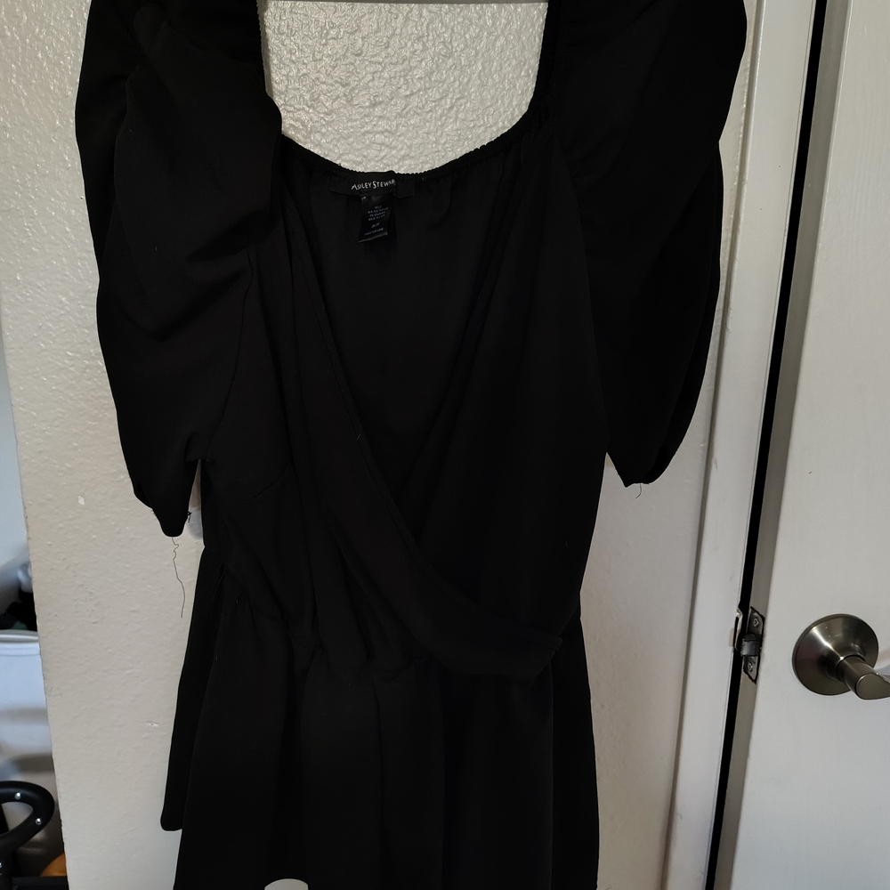 a new day Elegant Black Blouse